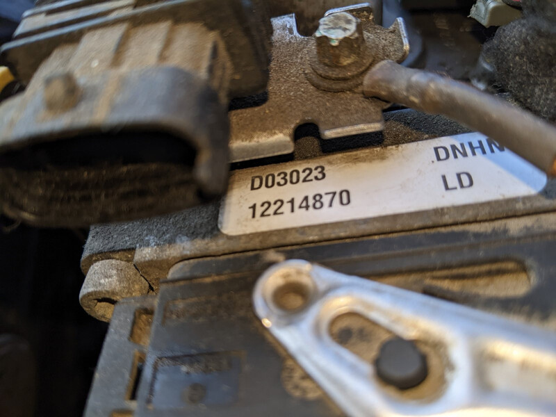 Эбу (d03023 12214870 dnhn ld) Opel Astra  2002 хэтчбек 1.6 Бензин Днепр