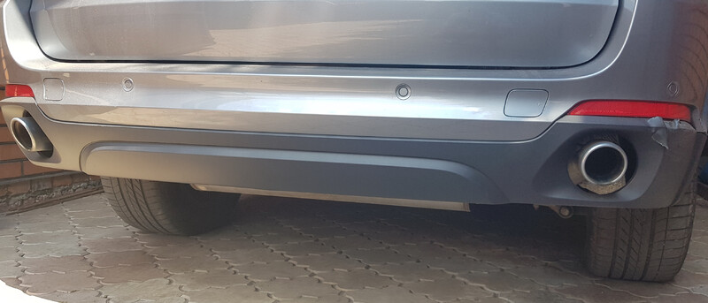 Бампер задний пластиковая внизу BMW X5  2017 2.0 Дизель Кривой Рог