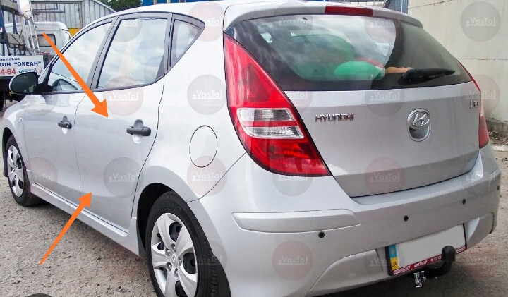Двері задні ліві голі Hyundai i30  2010 хетчбек 1.6 Дизель 