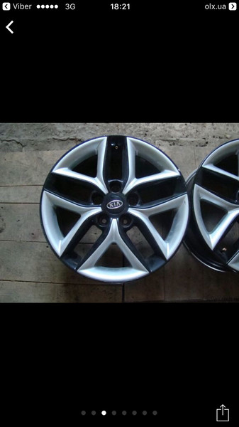 Диск литой Kia Koup купе 2011 г.  2.0 л бензин Киев