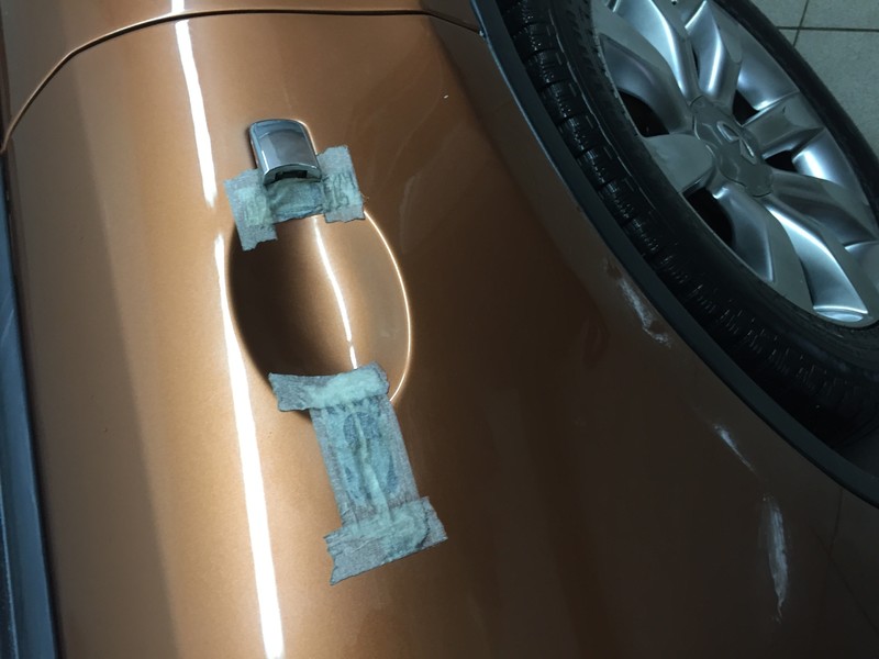 Дверная ручка зад, левоя Infiniti FX 3.5 2003 3.5 Бензин 