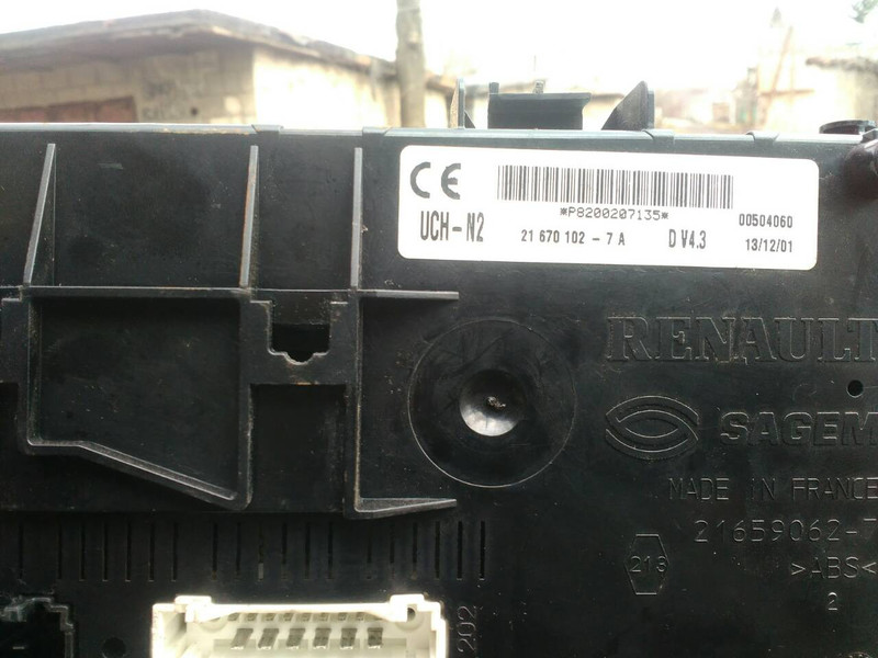 21659062-7 21670102-7a 00504060 блок комфорта Renault Clio  2003 1.4 Бензин Одесса
