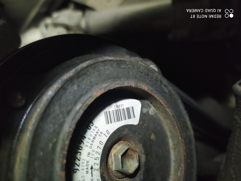 Муфта компресора кондиціонера 6SBU14A   BMW 5 Series