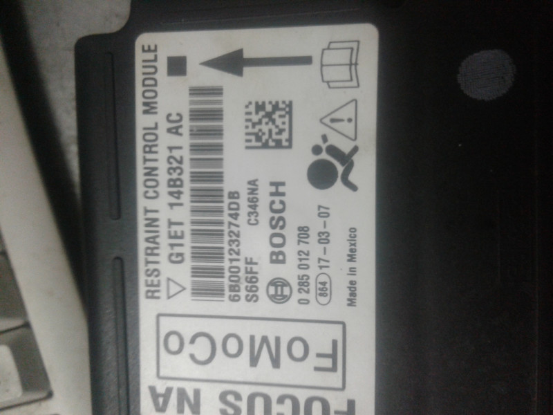 Модуль airbag Ford Focus 3 2016 р.  2.0 л бензин Тернопіль