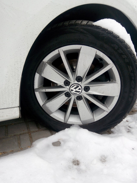 Діск, титан 16 радіус Volkswagen Jetta 6 2016 г.  1.6 л дизель Ровно