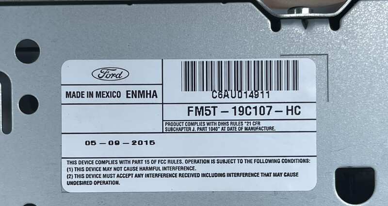 Автомагнітола Ford Focus 3  2015 2.0 Бензин 