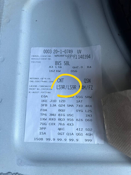 Бампер задний голый Audi A3 2015 г.  2.0 л бензин Павлоград