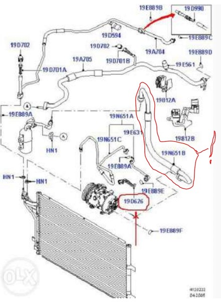 19n651b Ford Focus 2 2005 г.  1.6 л бензин Киев