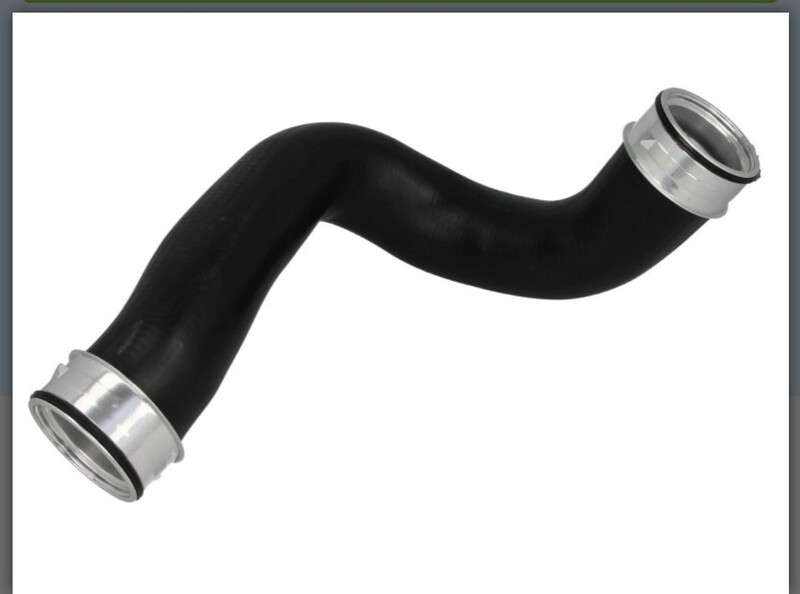 Патрубок интеркулера Mercedes E-Class 2000 г.  2.2 л дизель