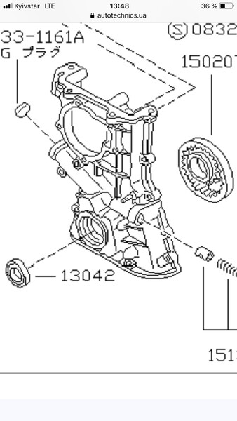 Маслонасос Nissan Sunny  2006  Бензин Киев