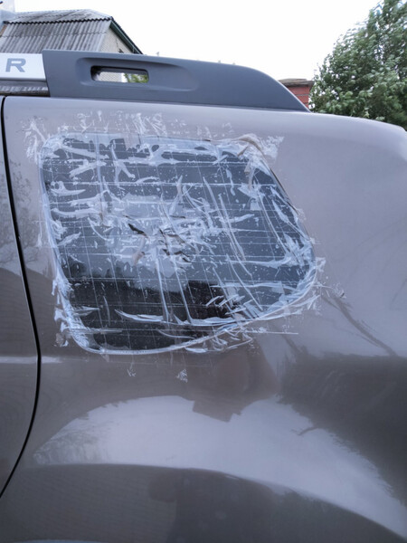 Скло бічне Renault Duster 2017 р.