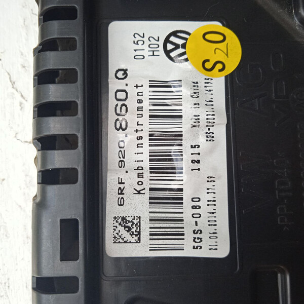 Панель приборов Volkswagen Polo 5  2012 1.6 Бензин 