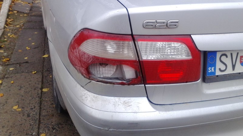 Фонарь задний левый Mazda 626  1999 1.8 Бензин Новомосковск