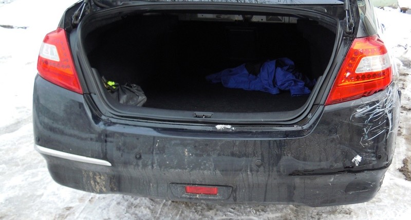 Бампер задний под парктроник Nissan Teana J32  2010 3.0 Дизель 