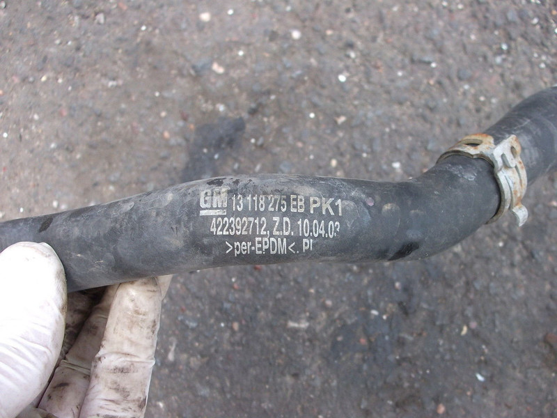 Патрубок 13118275eb Opel Astra 1.6i 2005 универсал 1.9 Дизель Хуст