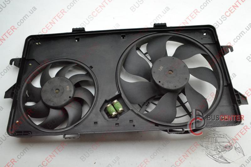 Диффузор радиатора кондиционера Ford Transit  2006 2.0 Дизель Козелец