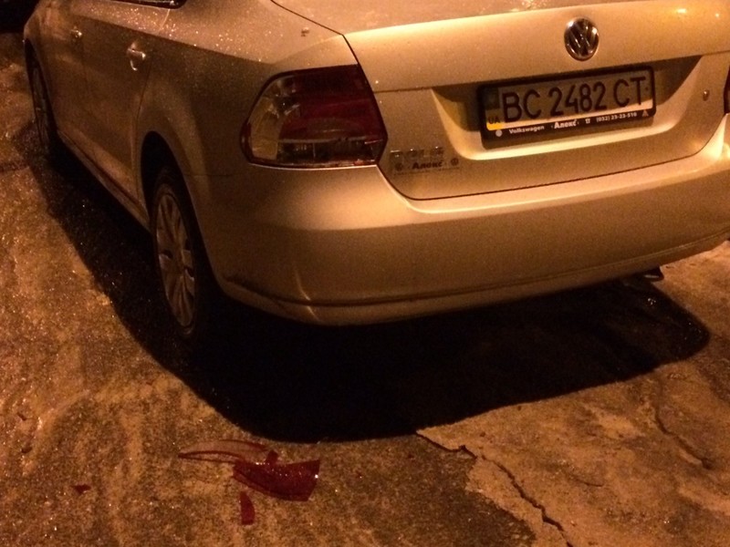 Фонарь сигнала торможения Volkswagen Polo 5  2012 1.6 Бензин Городок