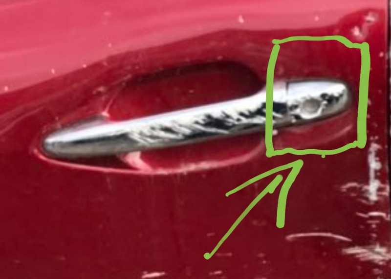 Окончание ручки водителькая дверь Lexus RX Н400 2008 3.3 Бензин Львов
