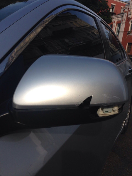 Боковое зеркало заднего вида левое 76200TLOG41ZD   Honda Accord