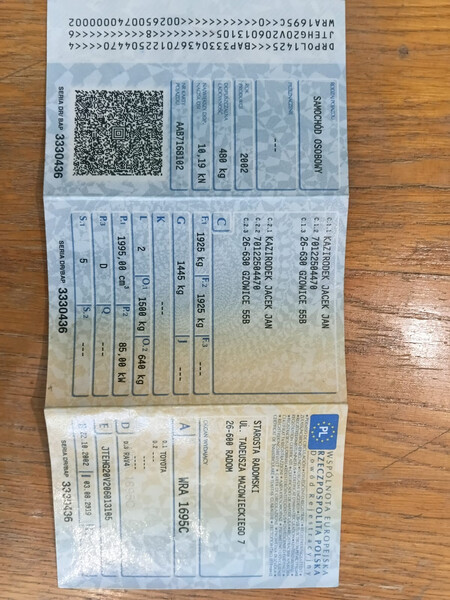 Датчик температури палива Toyota RAV4  2002 2.0 Дизель Одеса
