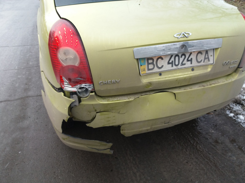 Зад бампер фара кляпа Chery Jaggi  2008 1.3 Бензин Львов