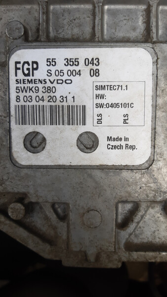 Блок управления двигателем Opel Meriva A  2008 универсал 1.8 Бензин Киев