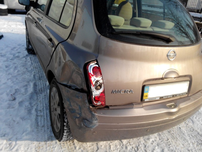 Бавмпер задний,четверть задняя левая Nissan Micra  2010  Бензин Киев
