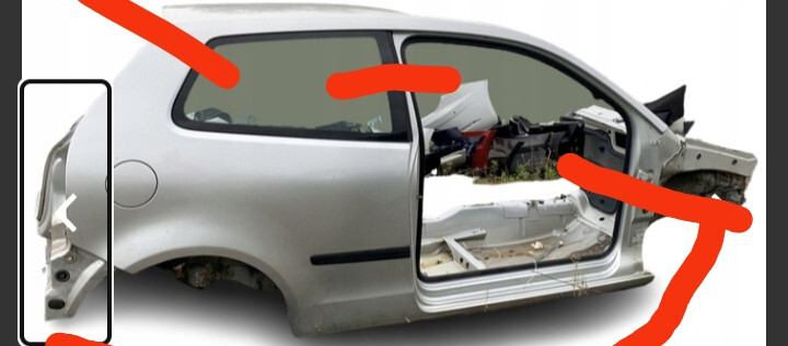 Крило порог Volkswagen Polo 3 двері 2007 хэтчбек 1.4 Дизель Новая Водолага