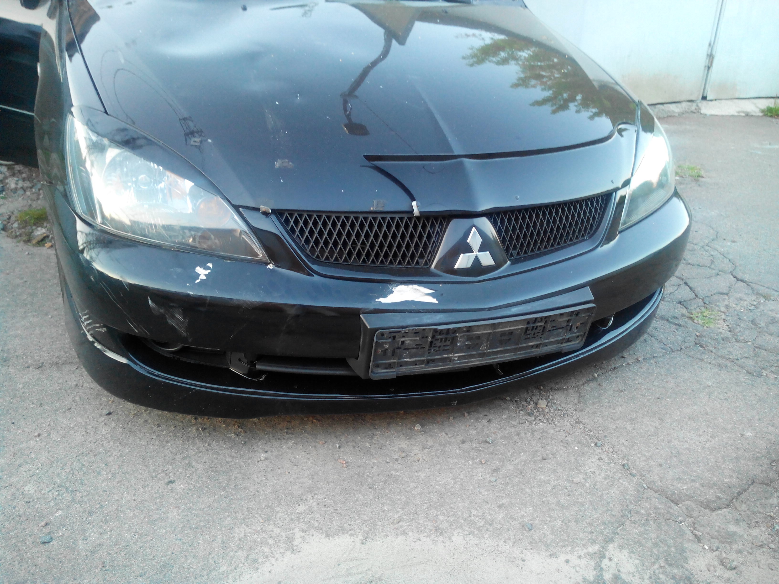 Мухобойка (дефлектор) для капота Mitsubishi Lancer CS9A 2006 2.0 Бензин Киев