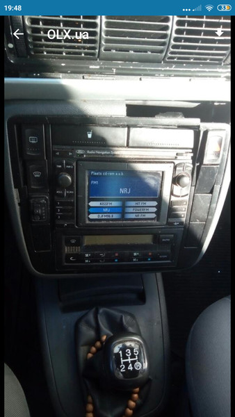 Шахта под магнитолу Volkswagen Sharan  2001 универсал 1.8 Бензин Дубляны