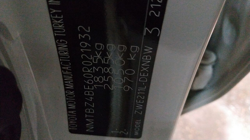 Задняя левая четверть Toyota Corolla  2019 1.8 Бензин Киев