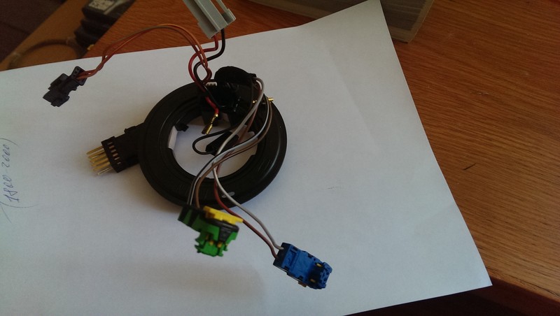 Шлейф рулевой Renault Kangoo DCI 2013 г.  1.5 л дизель Ровно