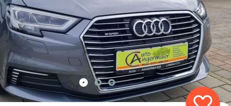 Фара передняя Audi A3  2017  Электро 