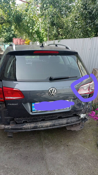 Бампер задний Volkswagen Passat B7 универсал 2012 г.  1.6 л дизель Луцк