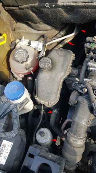 Трубка кондиционера обратка (газовая) Peugeot Partner  2009 універсал 1.6 Дизель 