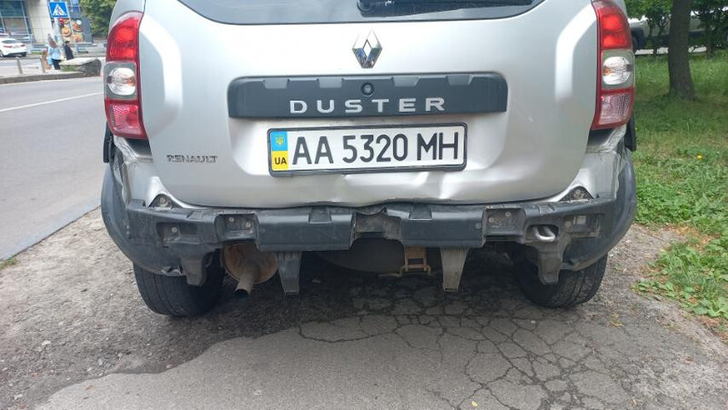 Задня ляда Renault Duster 2015 р.  Одеса