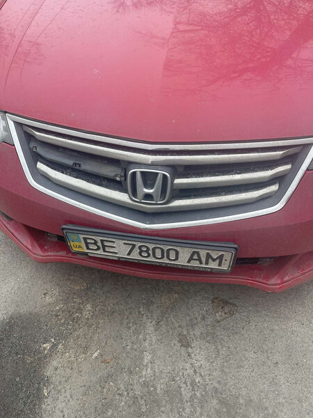 Молдинг капота решетки Honda Accord  2008 2.4 Бензин Одесса