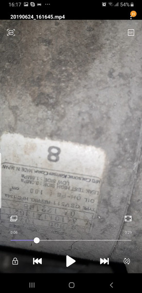 Компресор кондиціонера Nissan Tiida C11  2008 хетчбек 1.6 Бензин 