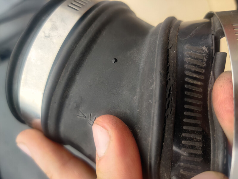 Гофра інжектора Infiniti FX  2005 3.5 Бензин 