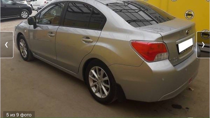 Задний левый стоп Subaru Impreza 2012 г.  2.0 л дизель Киев