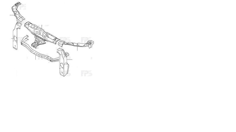 Передняя панель 5823065J00   Suzuki Grand Vitara