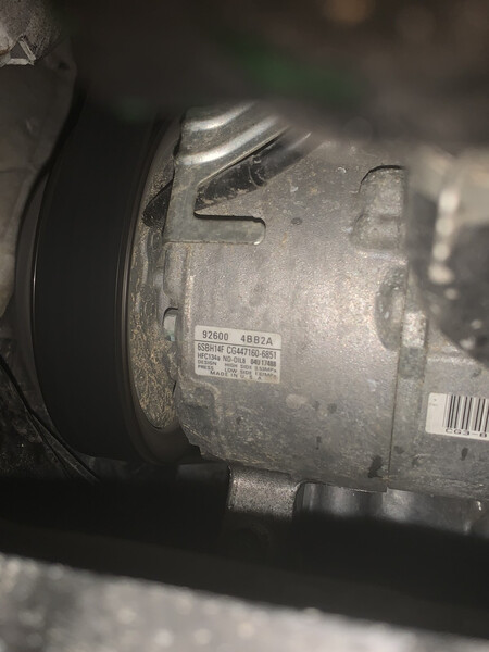 Шкив компрессора кондиционера Nissan Rogue SV 2017 2.5 Бензин Кременчуг