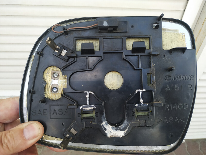 Вкладыш зеркала Lexus RX 2005 г.  3.3 л бензин Луцк