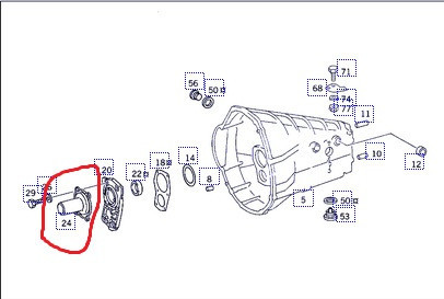 Направляющая выжимного подшипника Mercedes E-Class 1989 г.  2.0 л бензин Запорожье