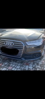 Решітка бампера центральна Audi A6 C7 2017 р.  3.0 л дизель Луцьк