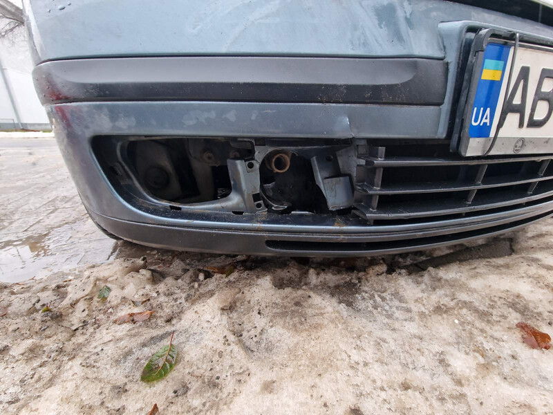 Бампер передний Skoda Octavia A5  2006  Электро 