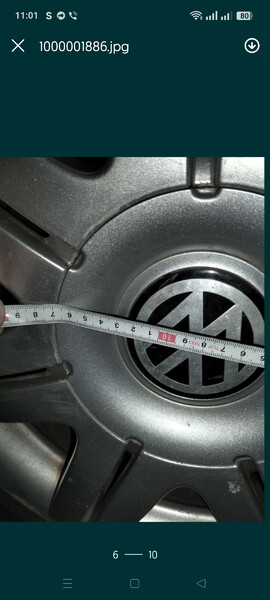 Ковпачки на диски Volkswagen Passat B6  2007 Петрівка