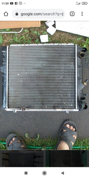 Радіатор Renault 19 хетчбек 1990 р.  1.8 л бензин Одеса
