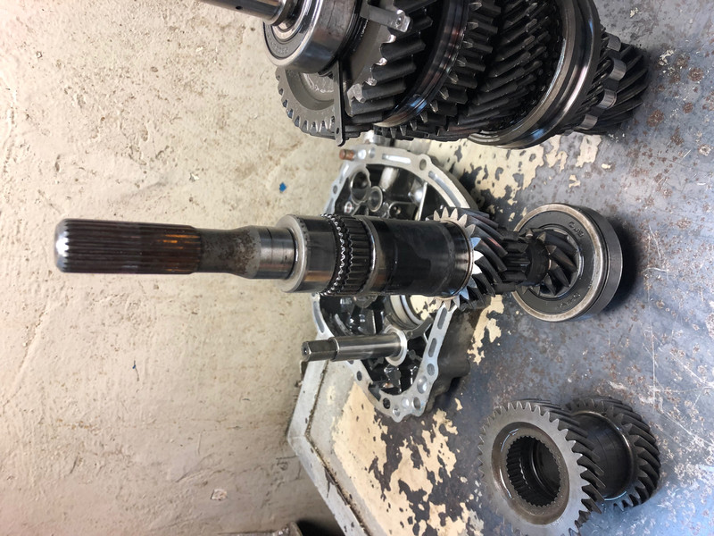 Блок шестерен 3-4 передачи на первичный вал Chevrolet Aveo Шанхайская сборка 2009 1.6 Бензин 