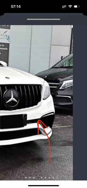 Заглушка бампера Mercedes-Benz GLS-Class  2017 3.0 Бензин 